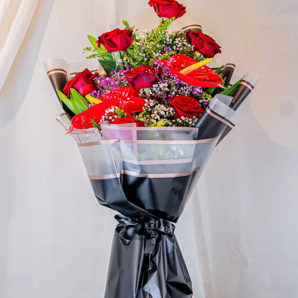 Birthday rose bouquet 3